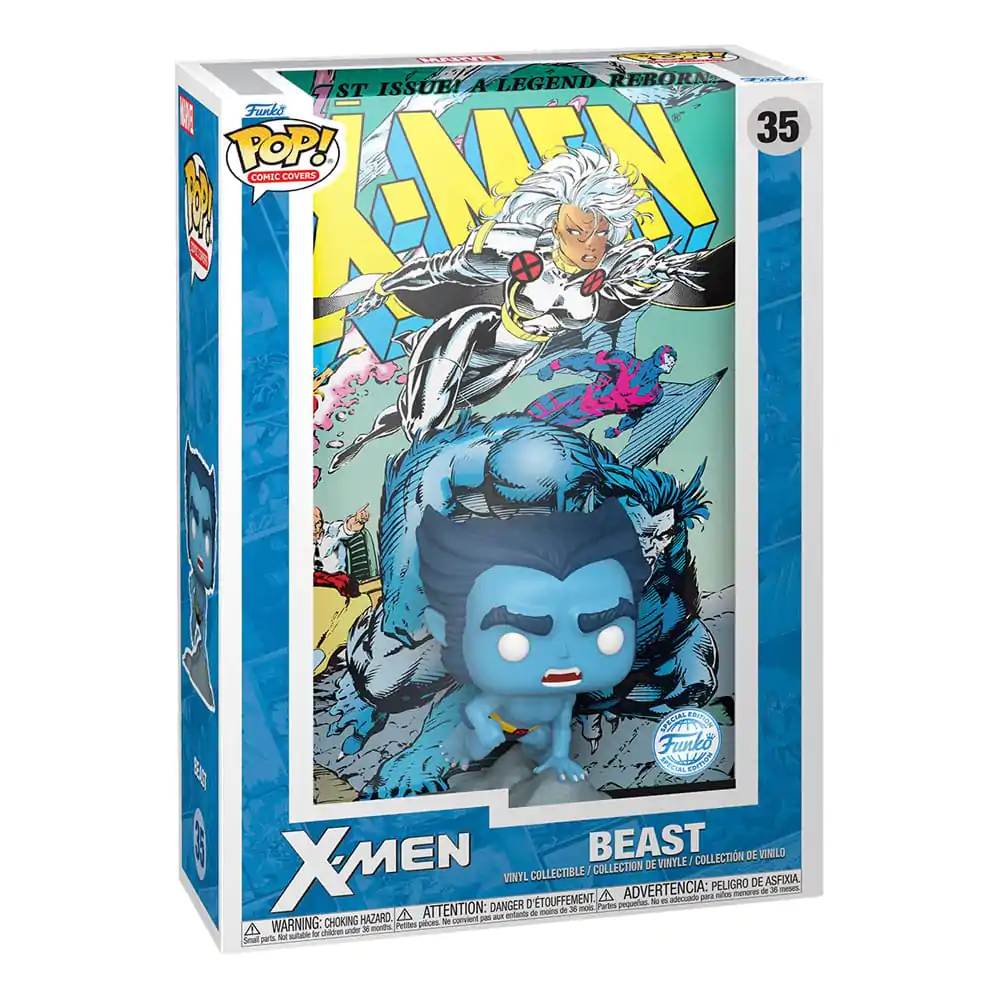 Marvel Funko POP! Comic Cover Vinyl Figur X-Men #1(Beast) 9 cm termékfotó