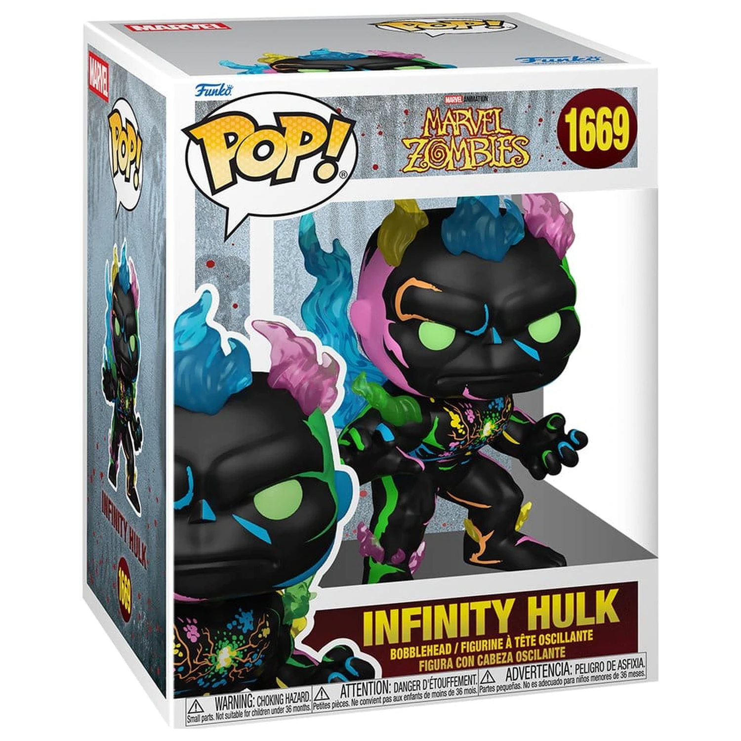 Marvel Funko POP! Comics Premium-Vinylfigur Infinity Hulk 9 cm Produktfoto