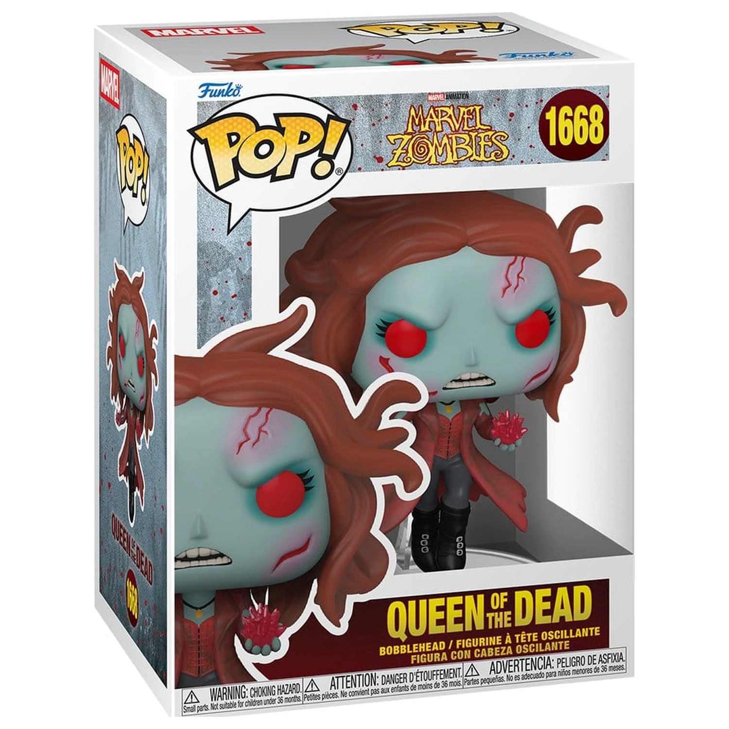 Marvel Funko POP! Comics Vinylfigur Queen of the Dead 9 cm Produktfoto