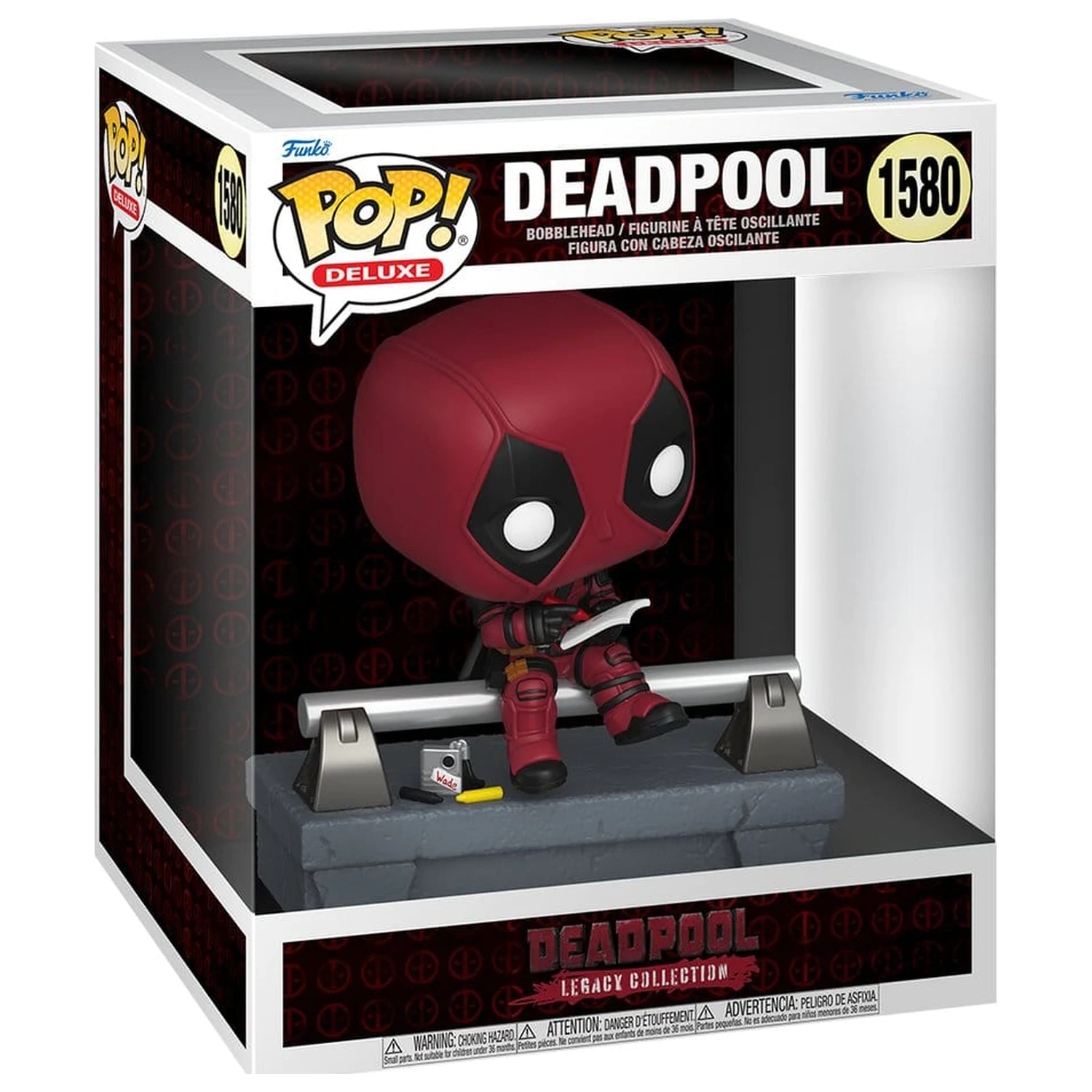 Marvel Funko POP! Deluxe Vinyl Figur Deadpool on Bridge 9 cm Produktfoto
