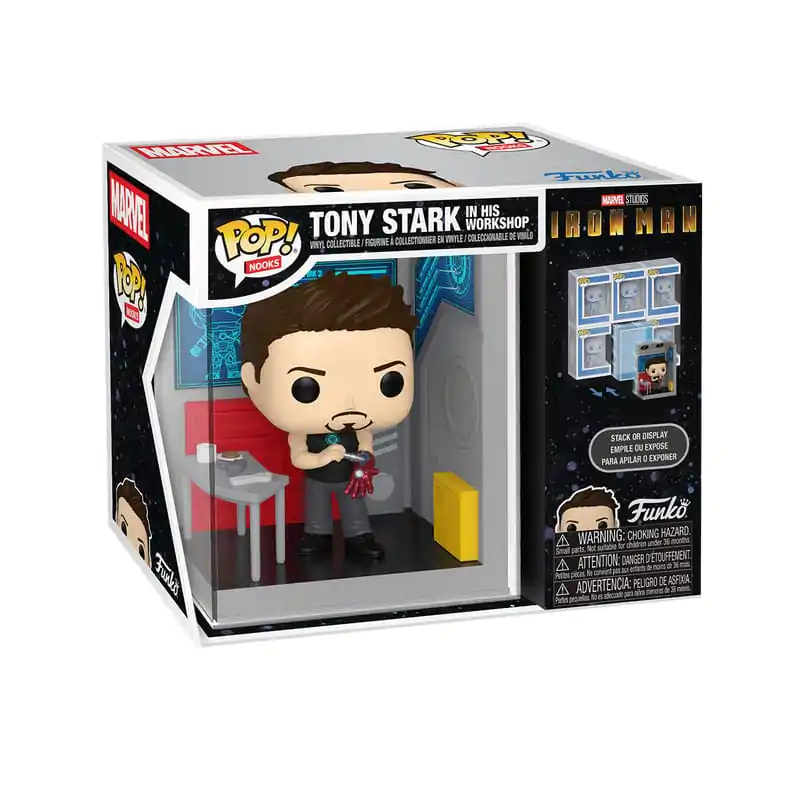 Marvel Funko POP! Nooks Vinyl Figur Tony's Garage 9 cm Produktfoto