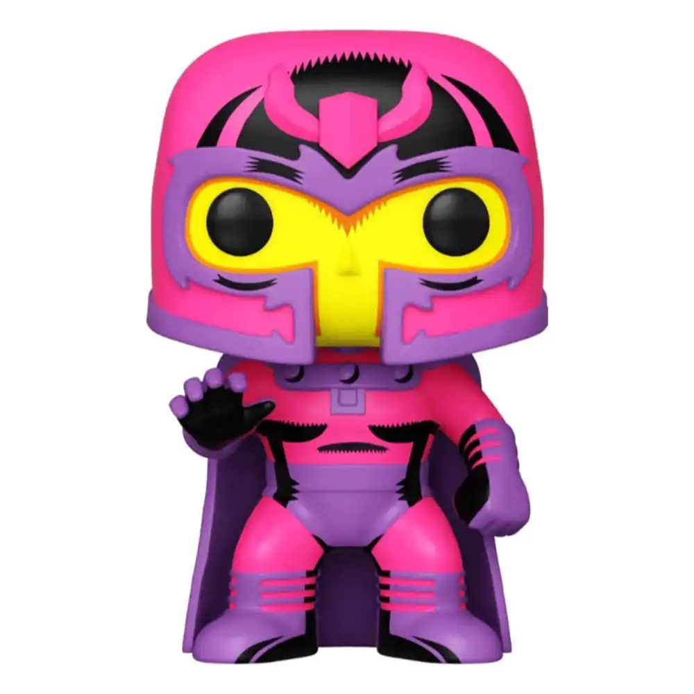 Marvel POP! Vinyl Figur Black Light- Magneto Exclusive 9 cm Produktfoto