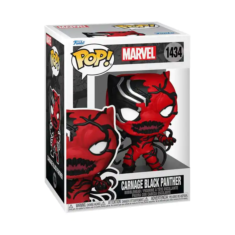 Marvel Funko POP! Vinyl Figur Carnageized - Black Panther 9 cm termékfotó