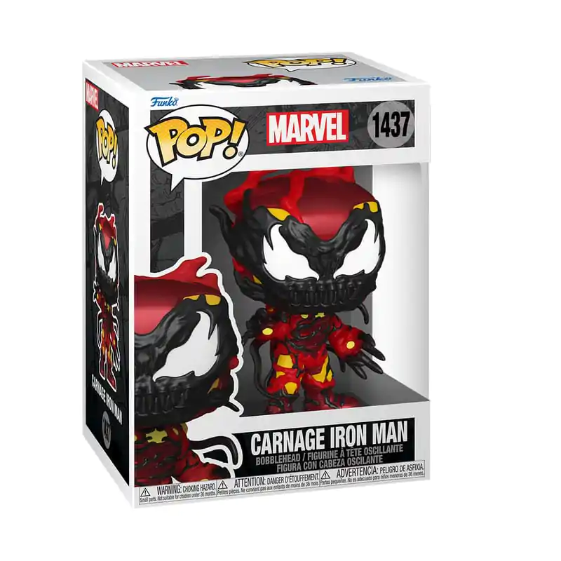 Marvel Funko POP! Vinyl Figur Carnageized - Iron Man 9 cm termékfotó