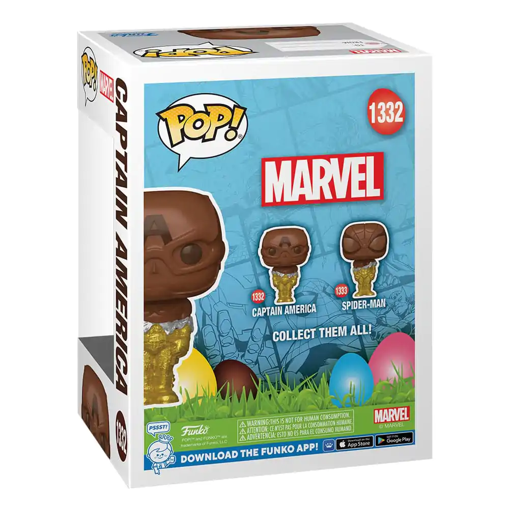 Marvel POP! Vinyl Figur Easter Chocolate Captain America 9 cm termékfotó