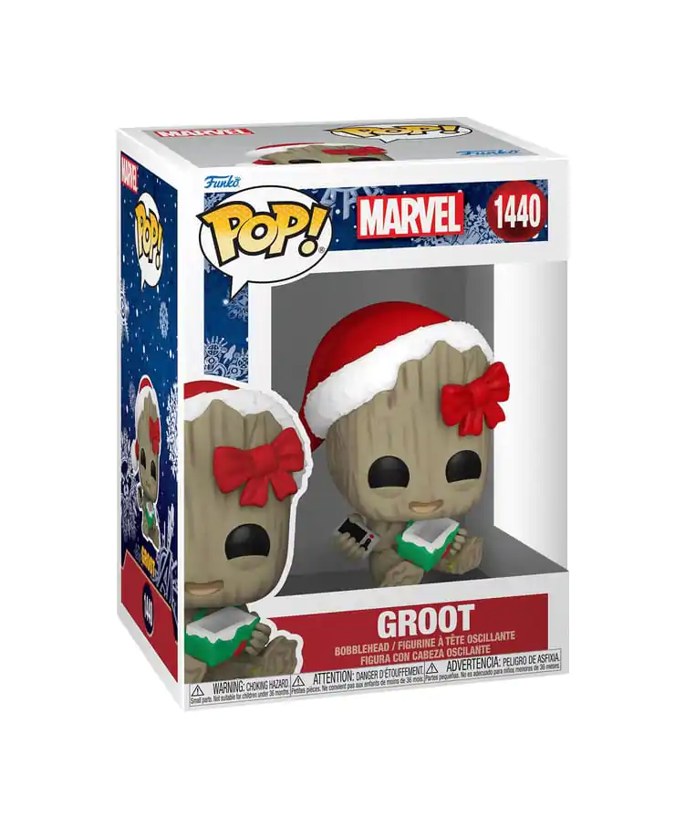 Marvel Funko POP! Vinyl Figur Holiday Groot 9 cm termékfotó