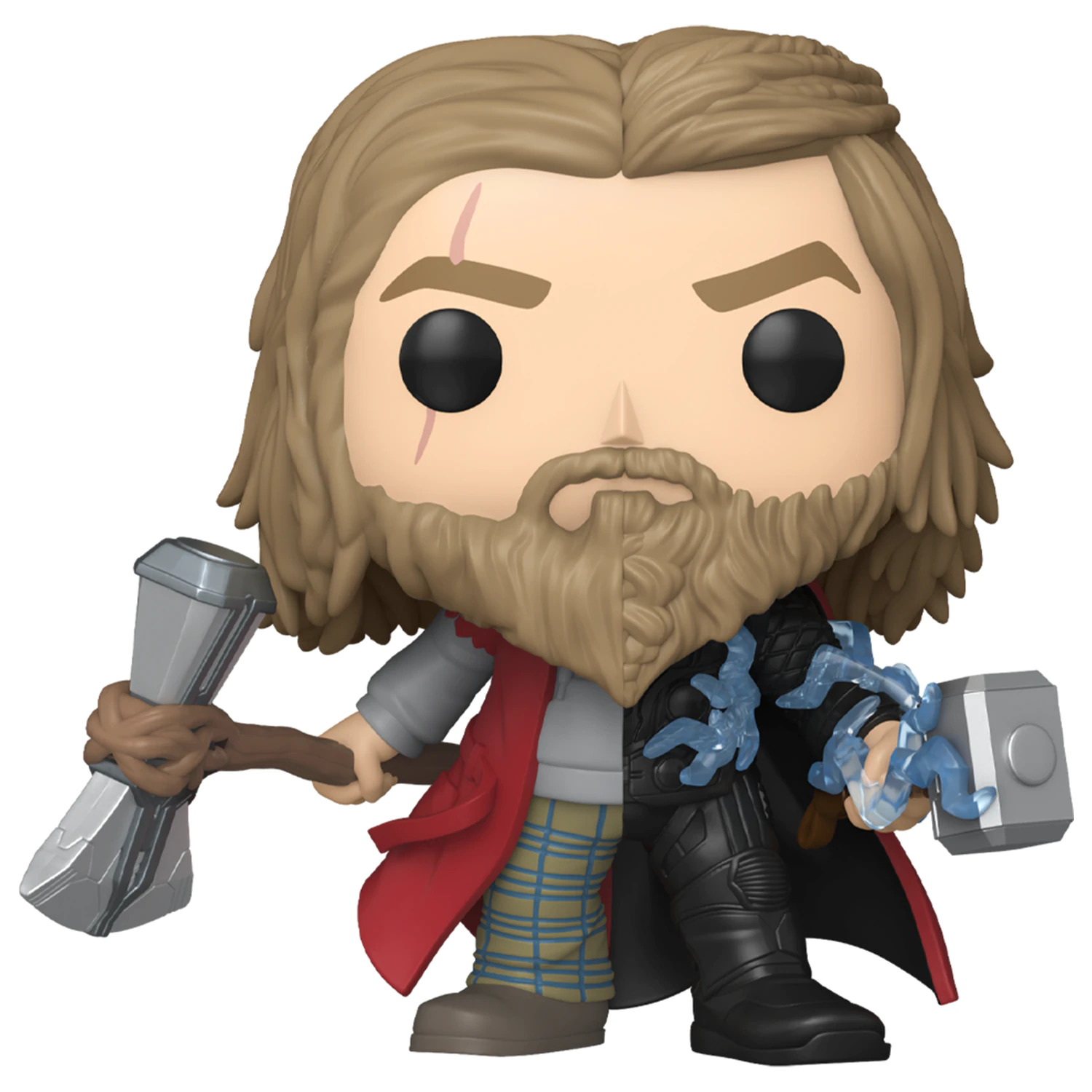 Marvel Funko POP! Vinyl Figur Split- Thor/Bro Thor Exclusive 9 cm Produktfoto