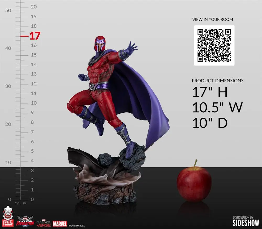 Marvel Future Revolution Statue 1/6 Magneto 43 cm Produktfoto