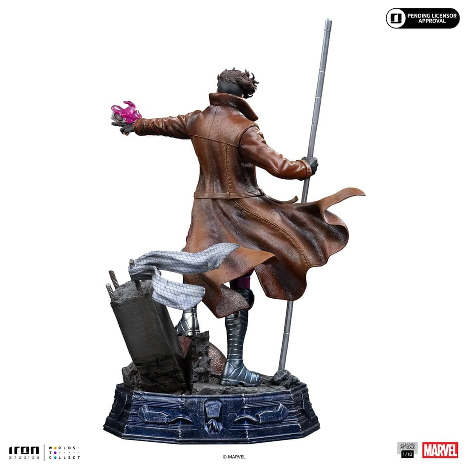 Marvel Gambit Unleashed Art Scale Statue 1/10 Gambit Produktfoto