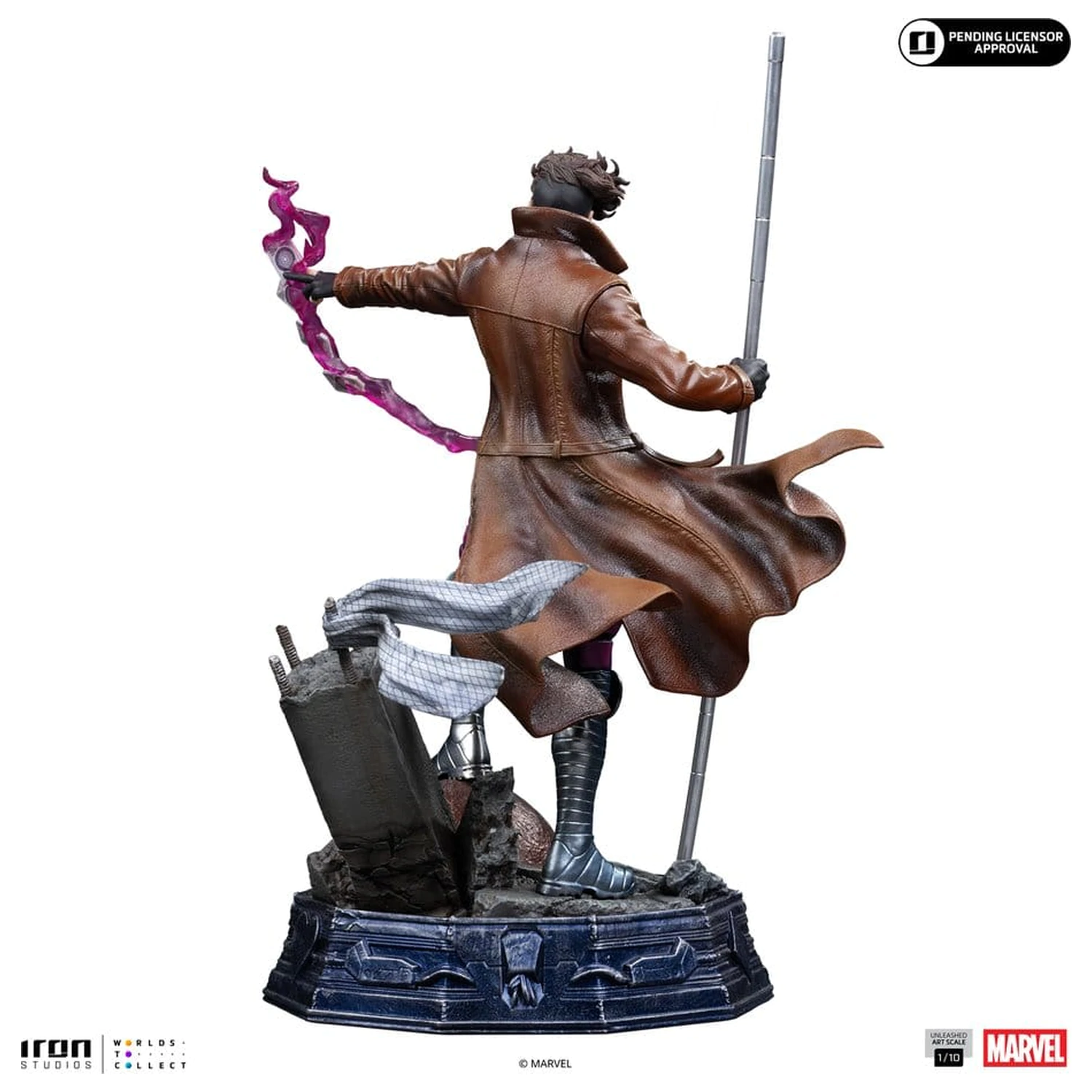 Marvel Gambit Unleashed Art Scale Statue 1/10 Gambit Produktfoto