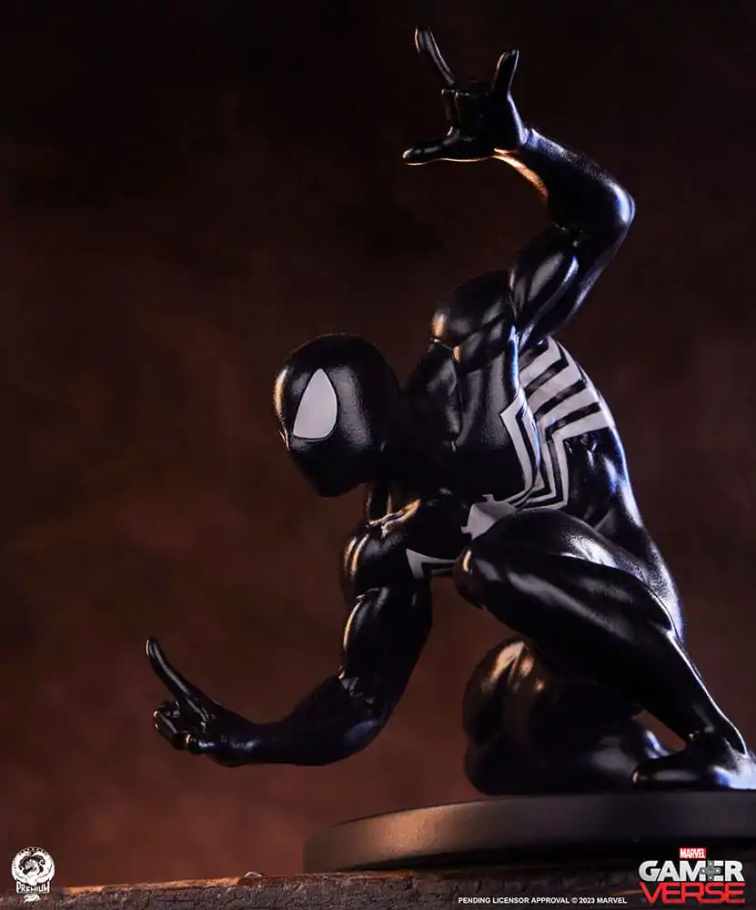 Marvel Gamerverse Classics PVC Statue 1/10 Spider-Man (Black Suit Edition) 13 cm termékfotó