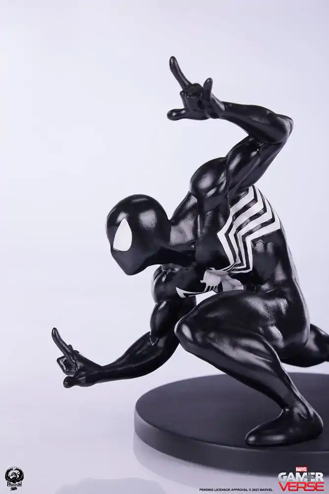 Marvel Gamerverse Classics PVC Statue 1/10 Spider-Man (Black Suit Edition) 13 cm termékfotó