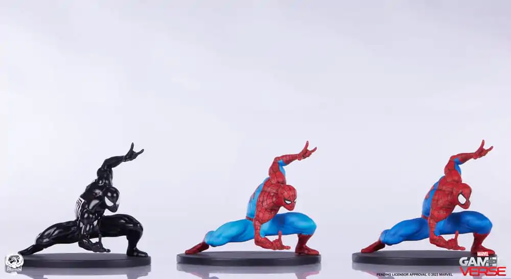 Marvel Gamerverse Classics PVC Statue 1/10 Spider-Man (Black Suit Edition) 13 cm termékfotó