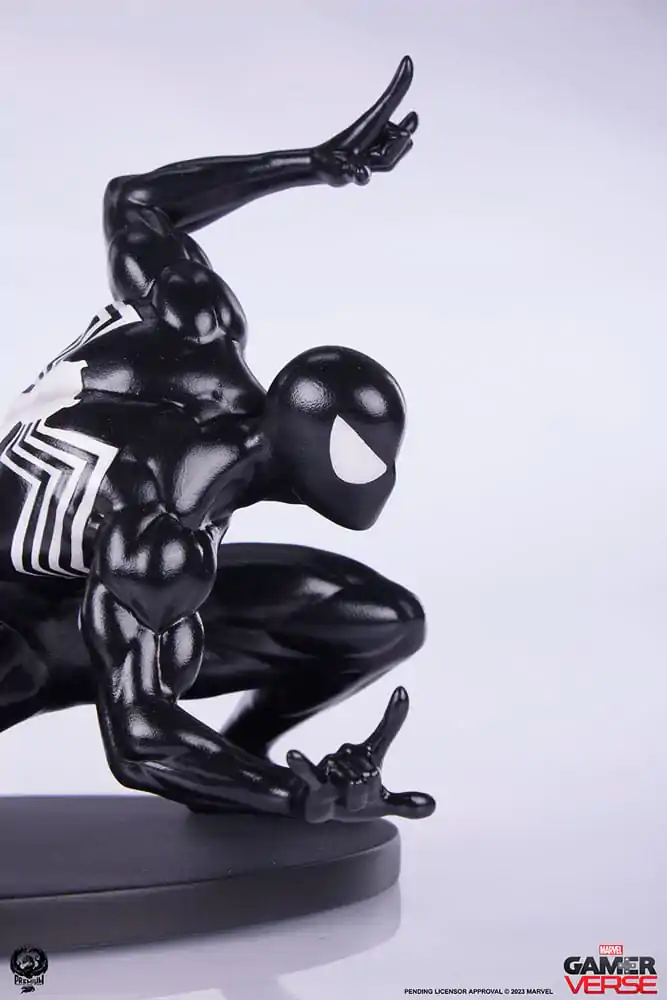 Marvel Gamerverse Classics PVC Statue 1/10 Spider-Man (Black Suit Edition) 13 cm termékfotó