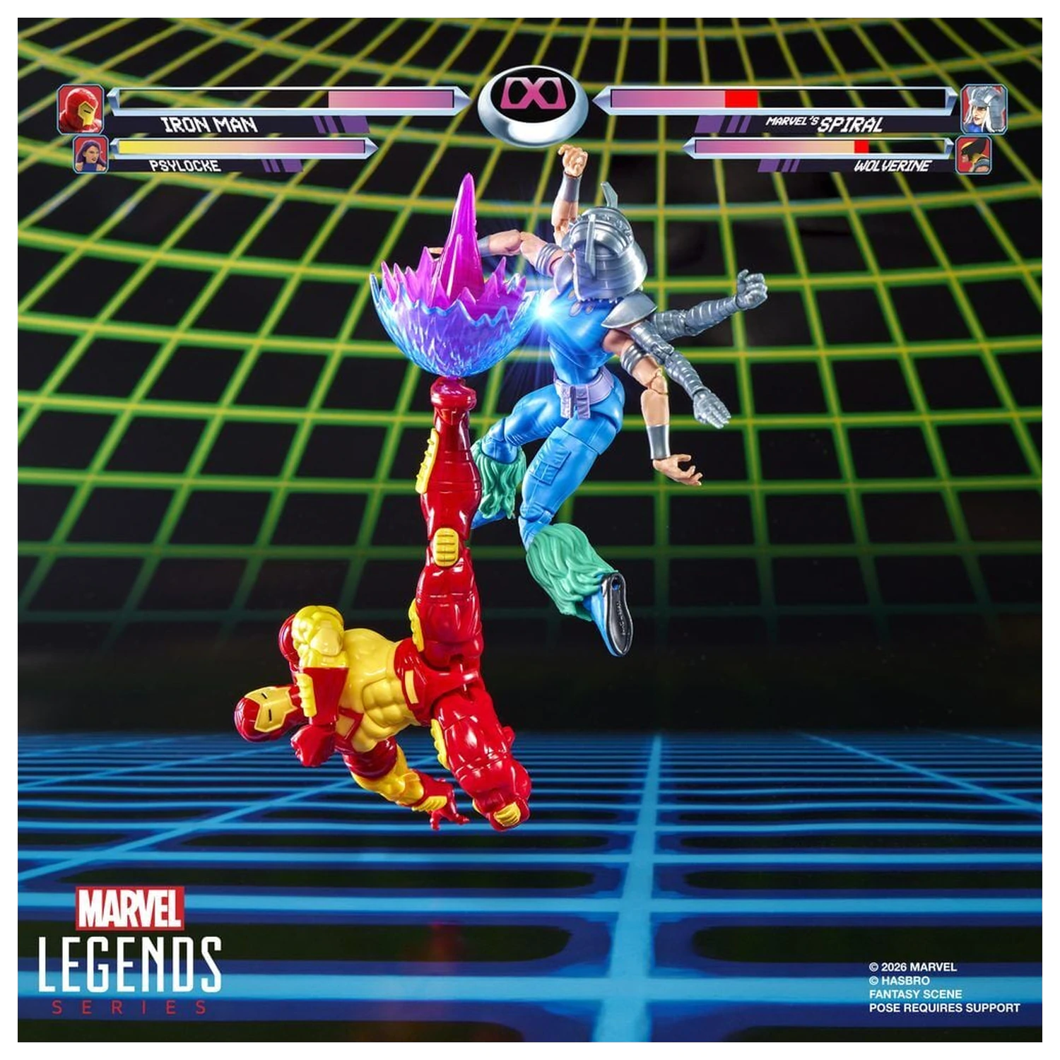 Marvel Games Iron Man Vs Marvels Spiral Pack 2 Figuren 15cm Produktfoto