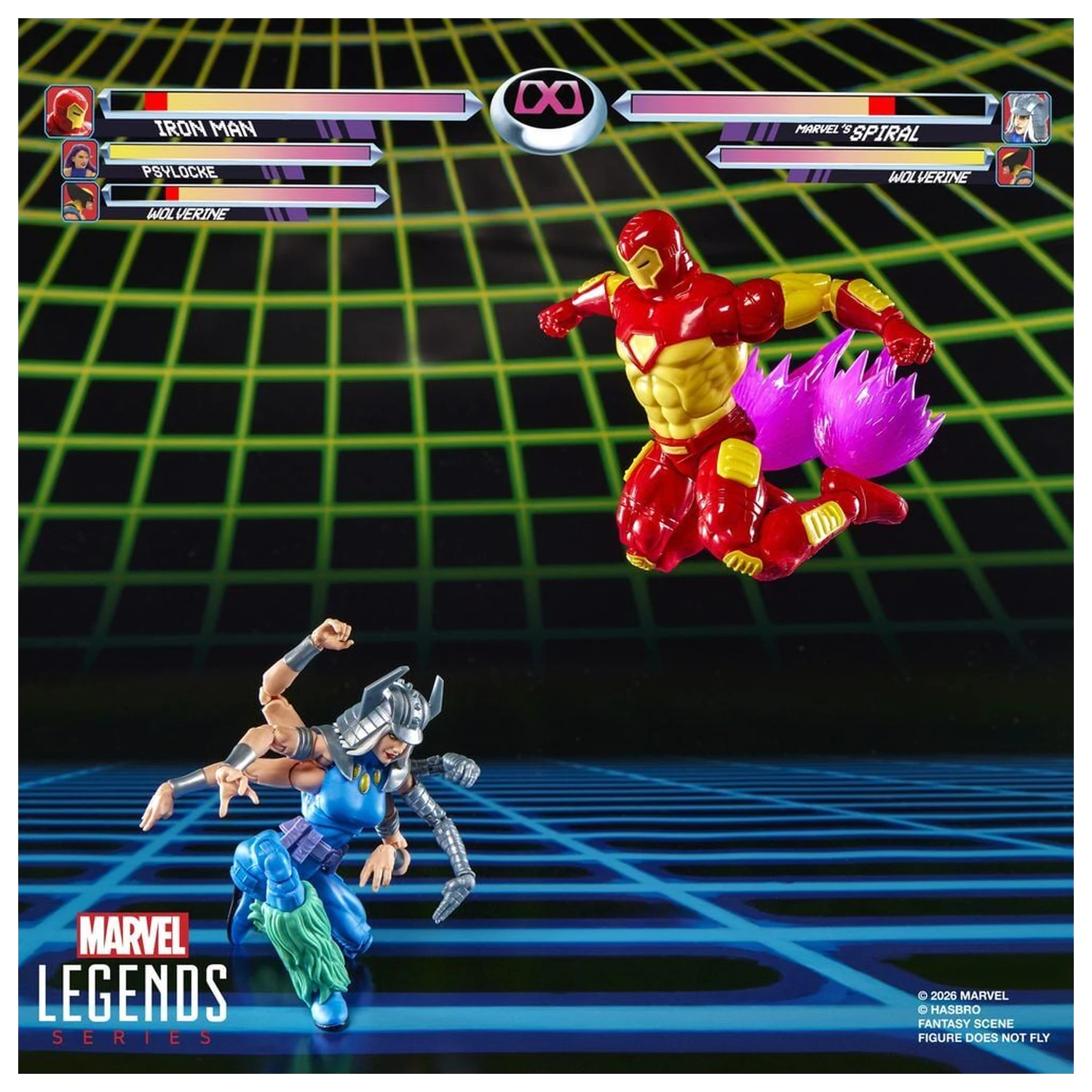 Marvel Games Iron Man Vs Marvels Spiral Pack 2 Figuren 15cm Produktfoto