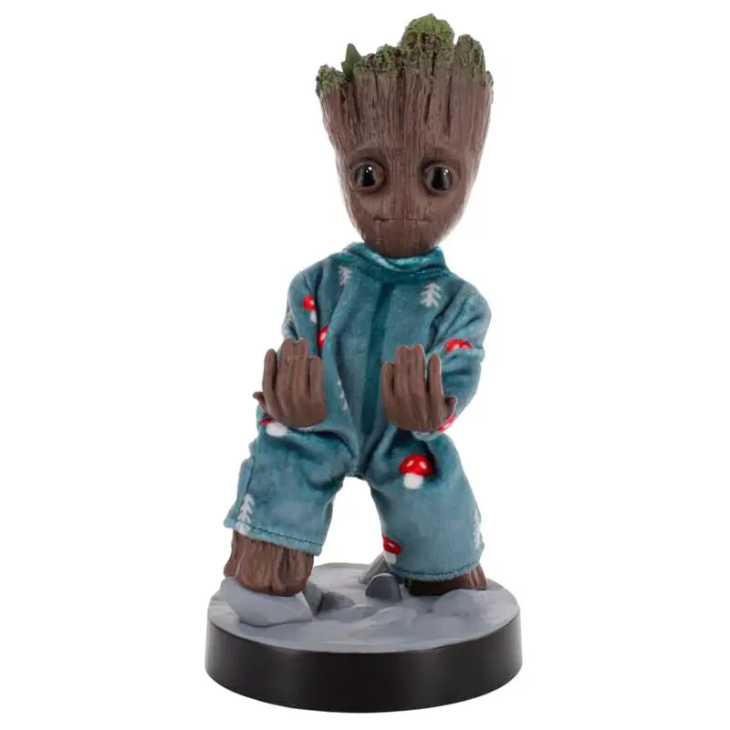 Marvel Guardians of the Galaxy Toddler Groot in Pajamas Controller/Telefonhalter Cable Guy Figur 20cm Produktfoto