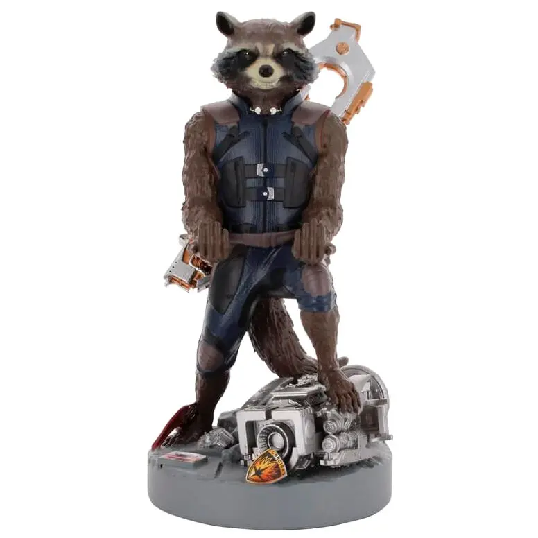 Marvel Guardians of the Galaxy Rocket Raccoon Controller/Telefonhalter Cable Guy Figur 20cm termékfotó