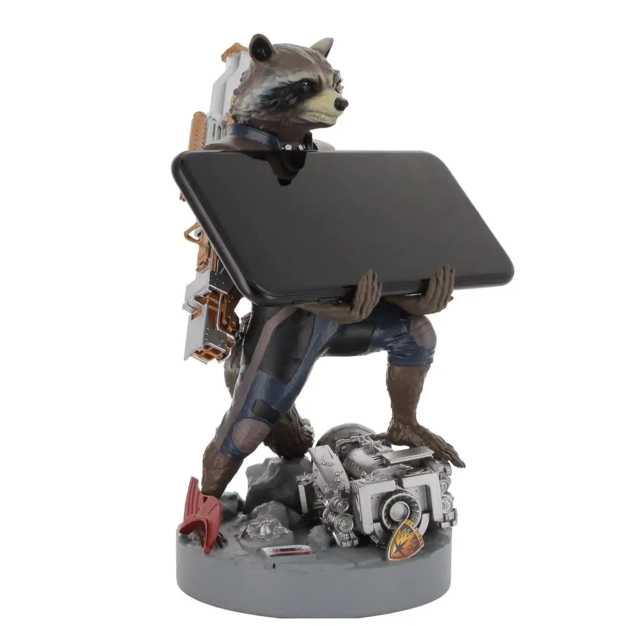 Marvel Guardians of the Galaxy Rocket Raccoon Controller/Telefonhalter Cable Guy Figur 20cm Produktfoto