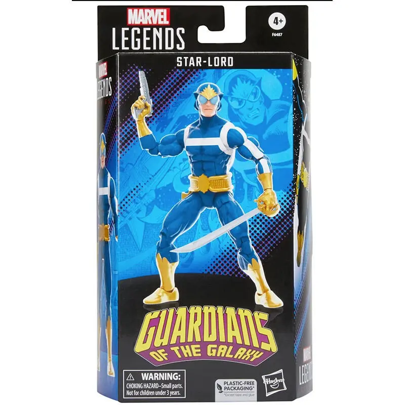 Guardians of the Galaxy (Comics) Marvel Legends Actionfigur Star-Lord 15 cm termékfotó