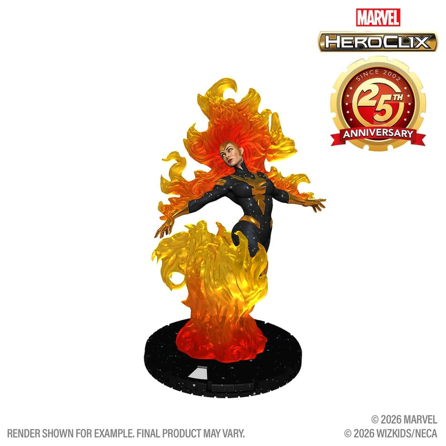 Marvel HeroClix: 25. Jubiläum Figur Phoenix 15 cm Produktfoto