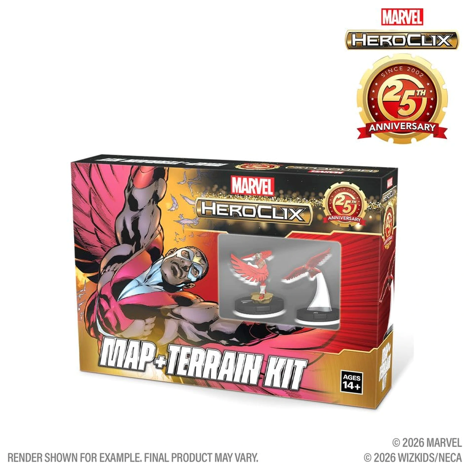 Marvel HeroClix: 25. Jubiläum Karte und Terrain Set Produktfoto
