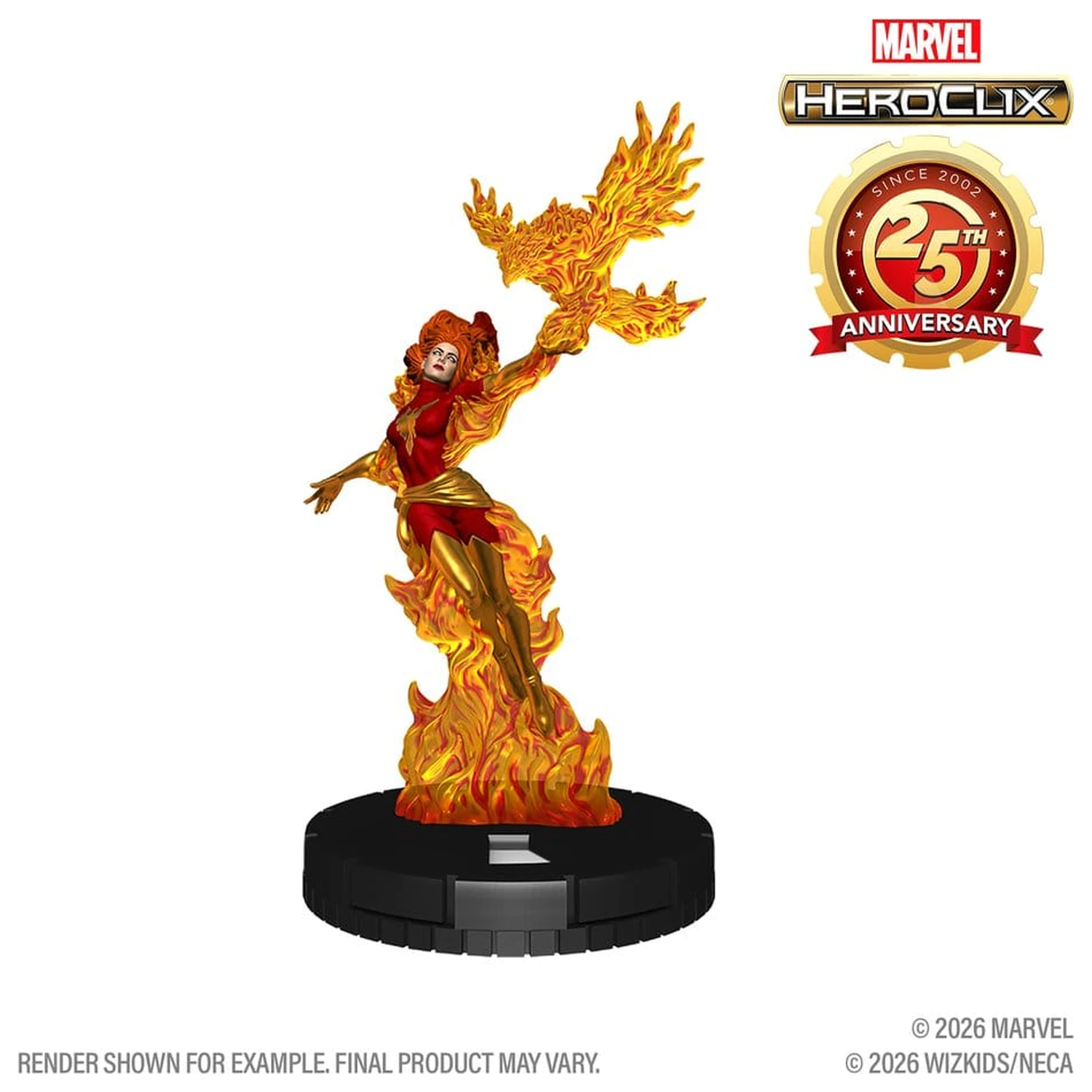 Marvel HeroClix: 25. Jubiläum Retail Chase Booster Produktfoto