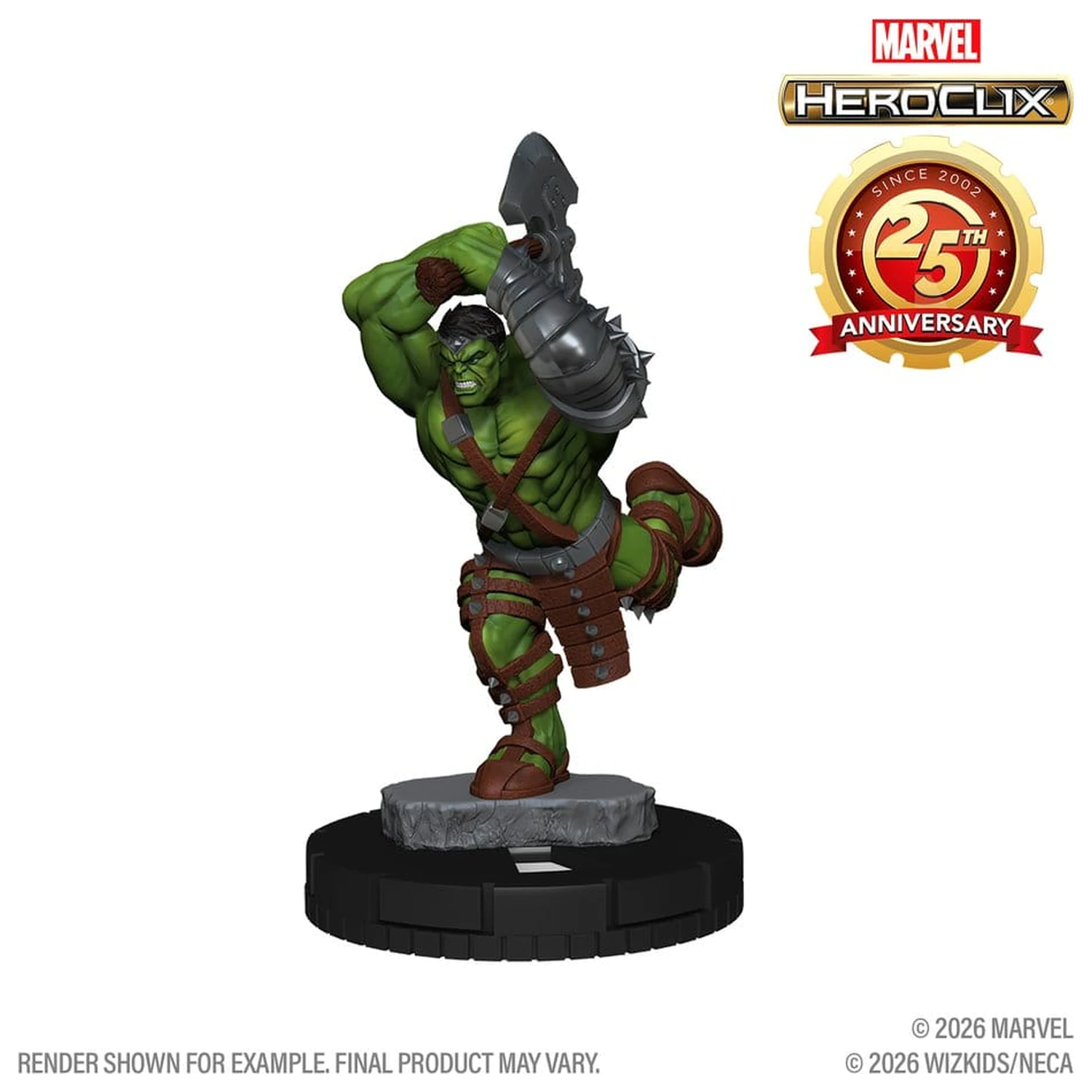 Marvel HeroClix: 25. Jubiläum Retail Chase Booster Produktfoto