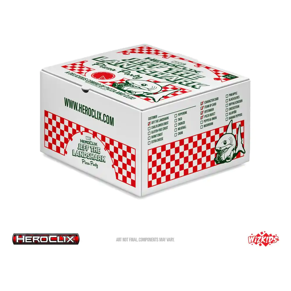 Marvel HeroClix: Deadpool Weapon X Jeff's Pizza Party Produktfoto