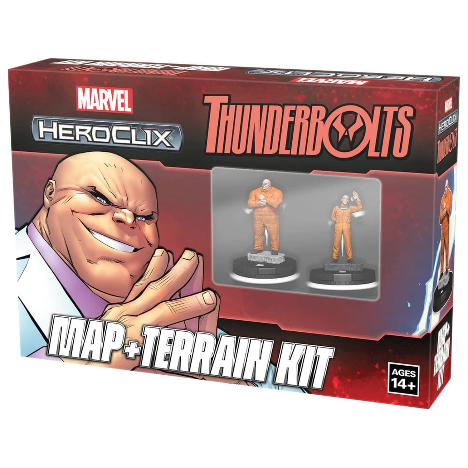 Marvel HeroClix: Thunderbolts Karten- und Gelände-Set Englische Version Produktfoto