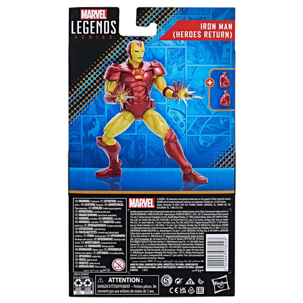 Marvel Legends Actionfigur Iron Man (Heroes Return) 15 cm termékfotó