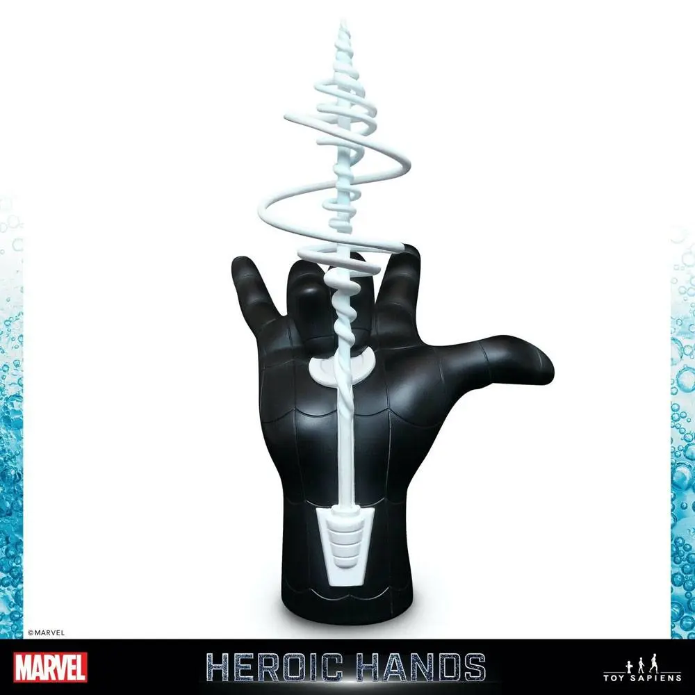 Marvel Heroic Hands  Life-Size Statue #1B Spider-Man Black Suit 26 cm termékfotó