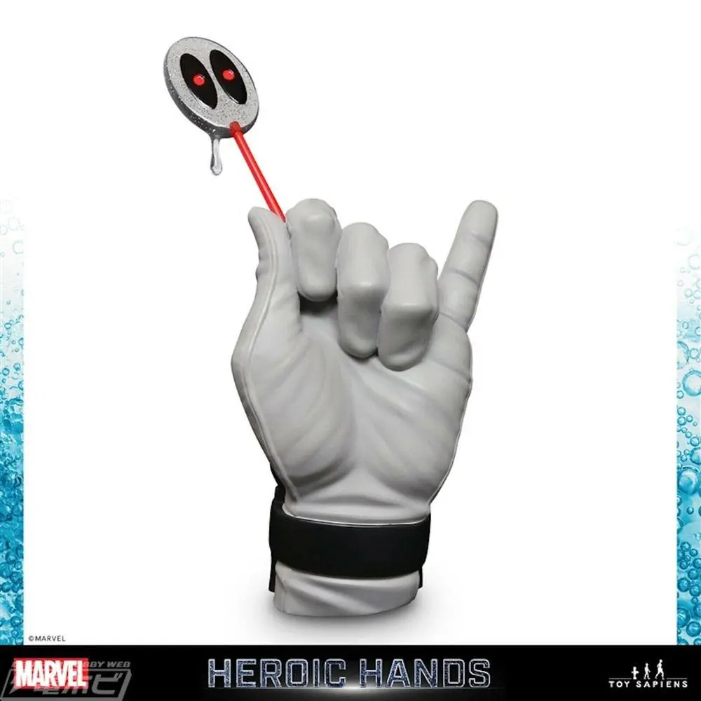 Marvel Heroic Hands lebensgroße Statue #3B Deadpool X-Force Costume 25 cm Produktfoto