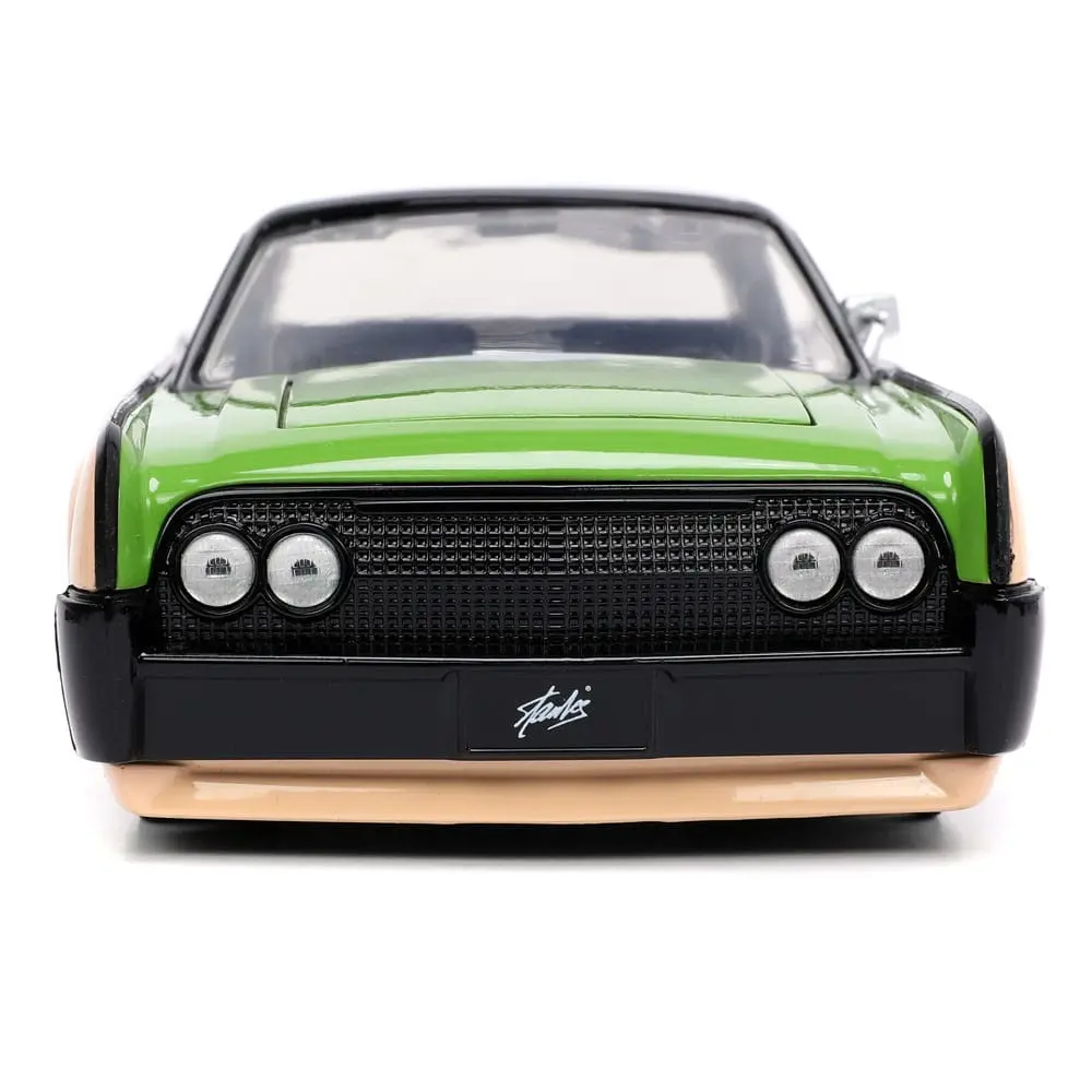 Marvel Hollywood Rides Diecast Modell 1/24 1963 Lincoln Continental mit Stan Lee Figur Produktfoto