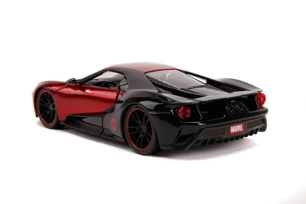 Marvel Hollywood Rides Diecast Modell 1/24 2017 Ford GT mit Miles Morales Figur Produktfoto