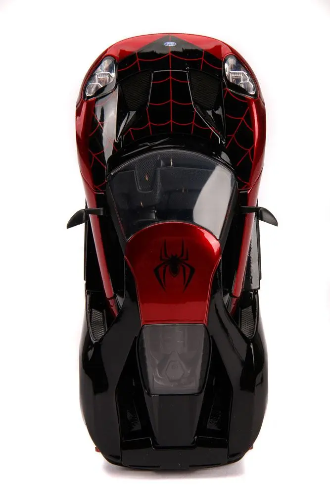 Marvel Hollywood Rides Diecast Modell 1/24 2017 Ford GT mit Miles Morales Figur Produktfoto