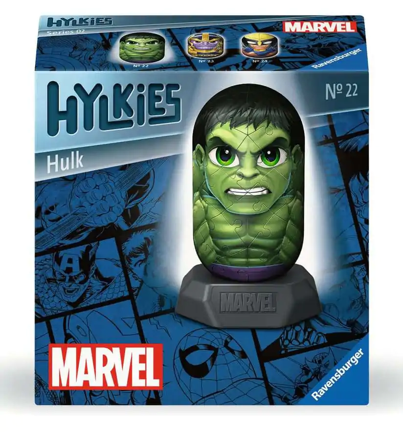 Marvel Hylkies 3D Puzzle Hulk (55 Teile) Produktfoto