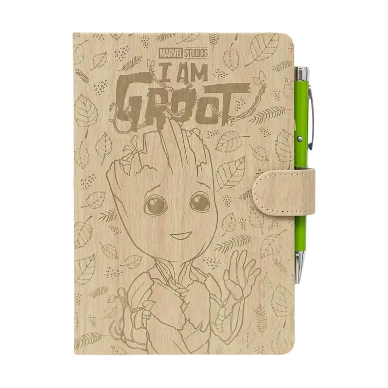 Marvel I Am Groot A5 Notizbuch und Projektorstift Produktfoto