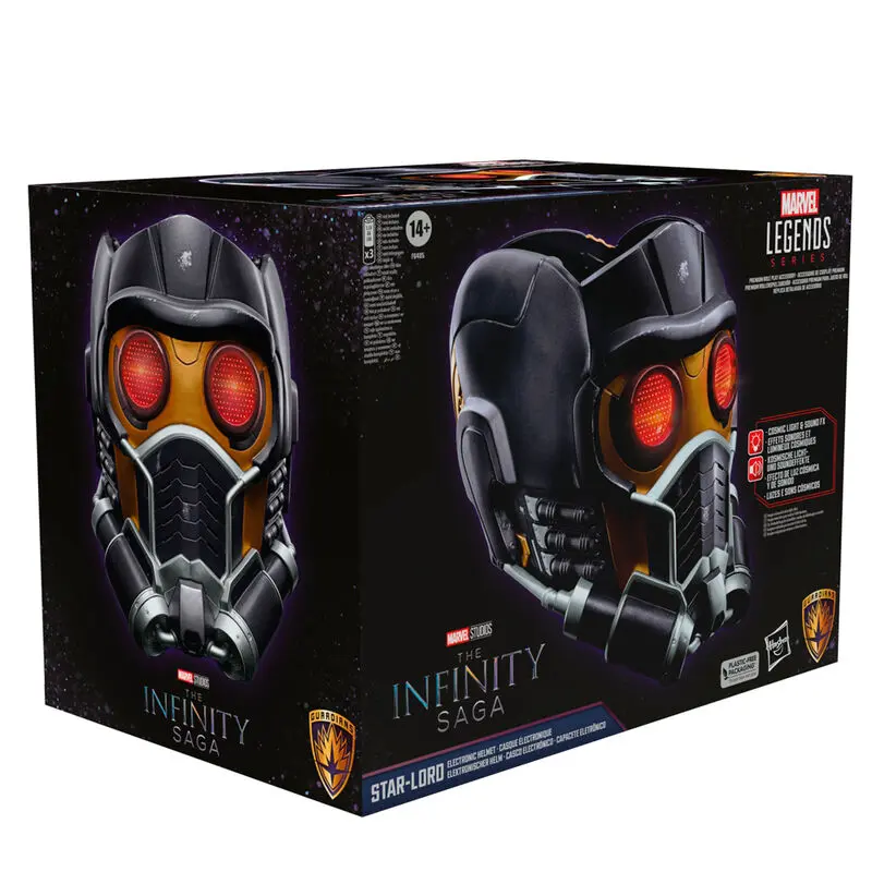 The Infinity Saga Marvel Legends Elektronischer Helm Star-Lord Produktfoto