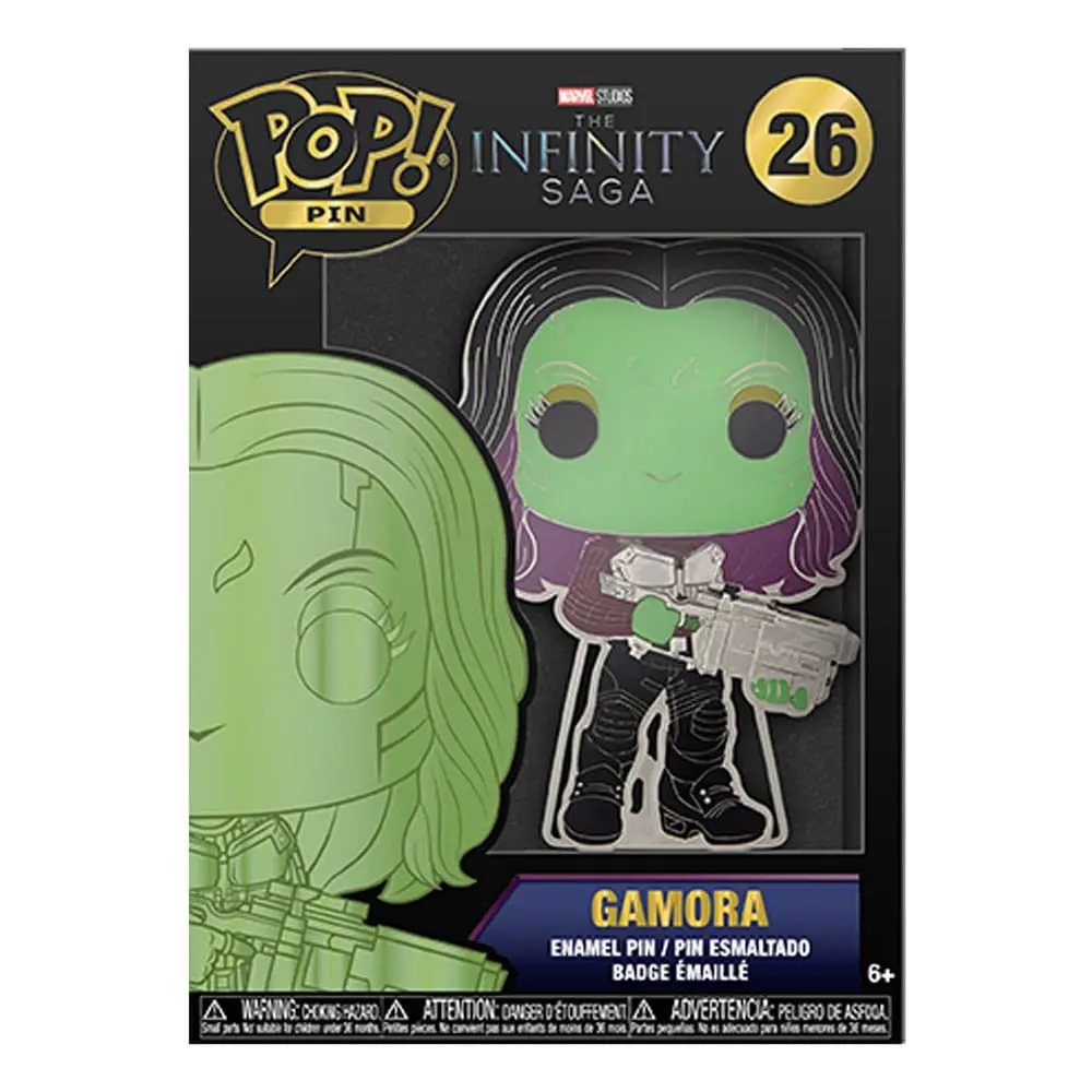 Marvel Infinity Saga POP! Pin Ansteck-Pin Gamora 10 cm Produktfoto
