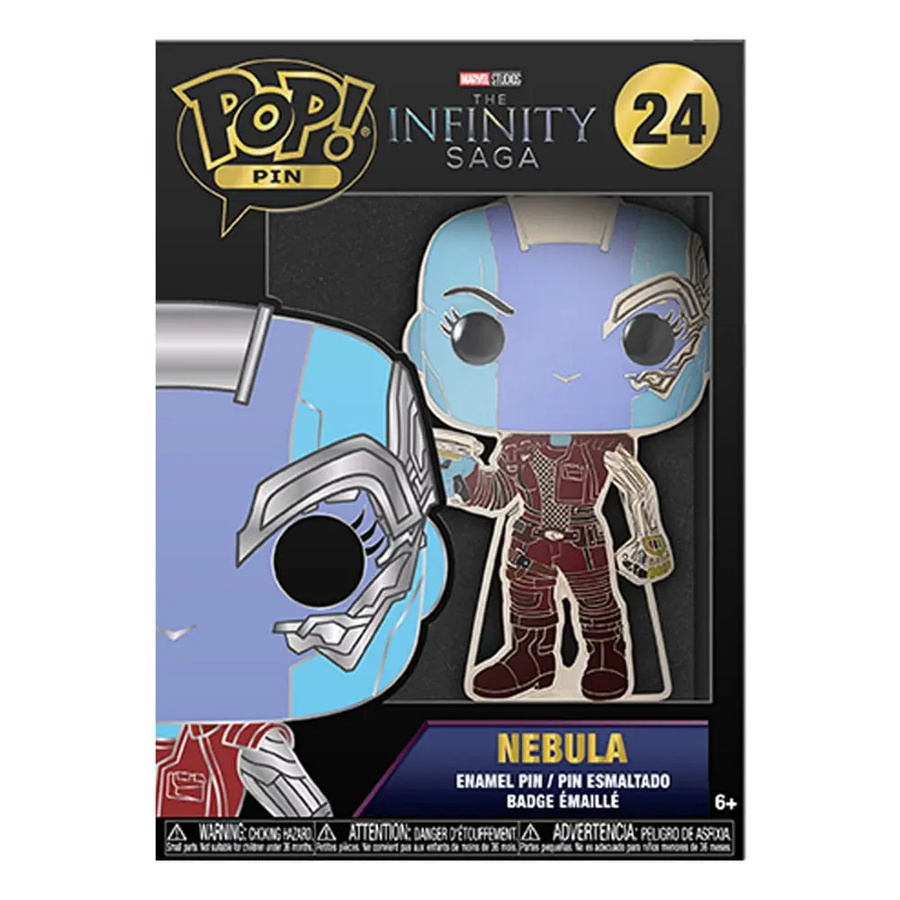Marvel Infinity Saga POP! Pin Ansteck-Pin Nebula 10 cm Produktfoto