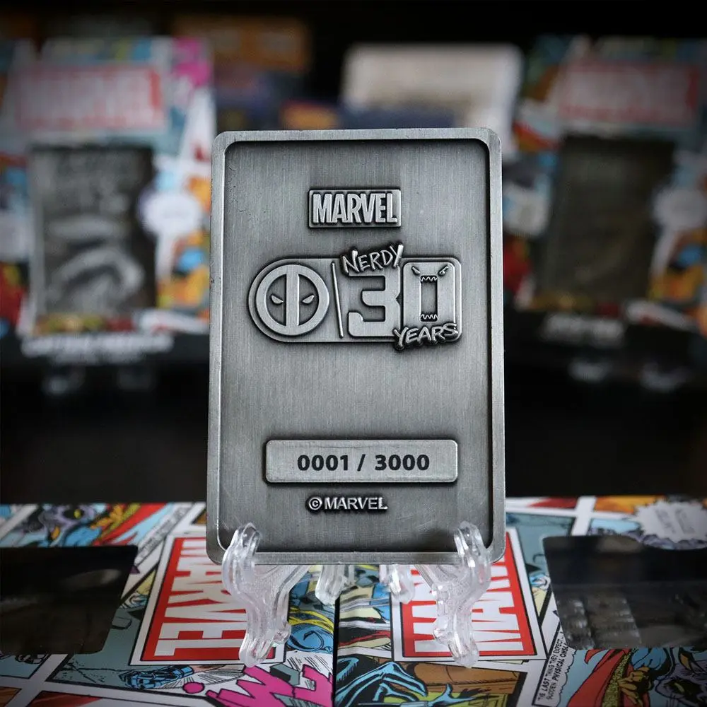 Marvel Metallbarren Deadpool Anniversary Limited Edition Produktfoto
