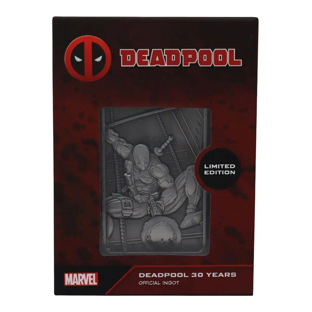 Marvel Metallbarren Deadpool Anniversary Limited Edition Produktfoto