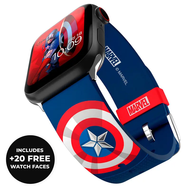 Marvel Smartwatch-Armband Insignia Collection: Captain America Produktfoto