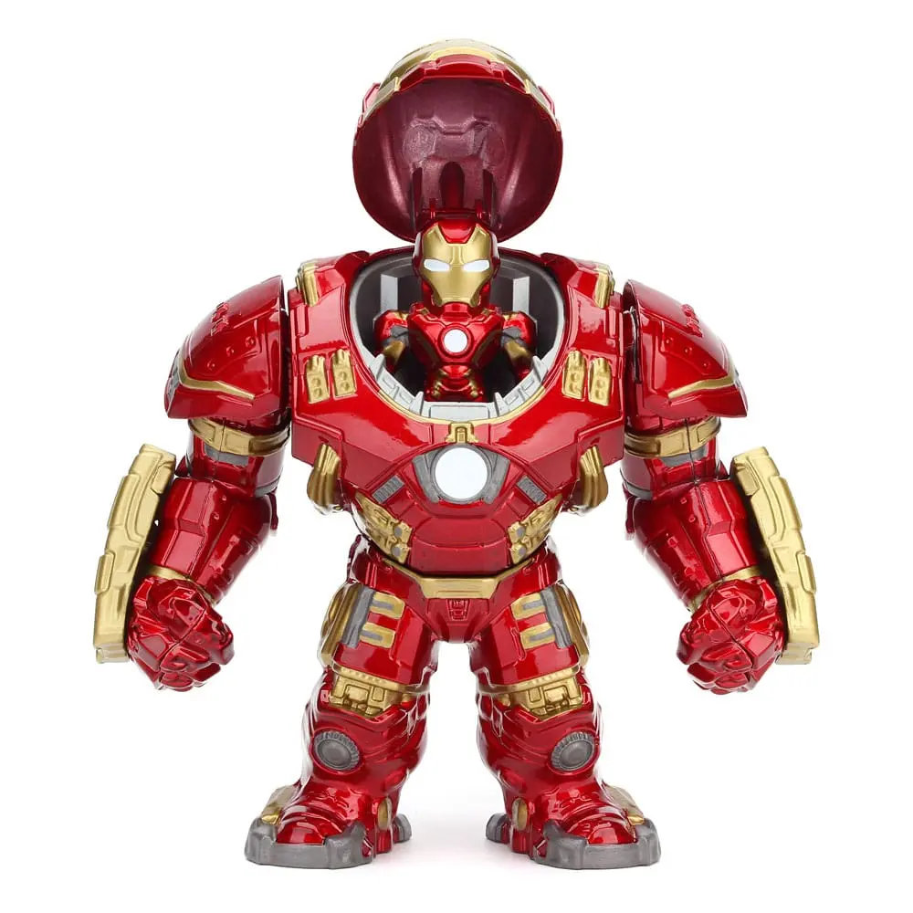 Marvel Metallfiguren Iron Man & Hulkbuster 5-15 cm Produktfoto