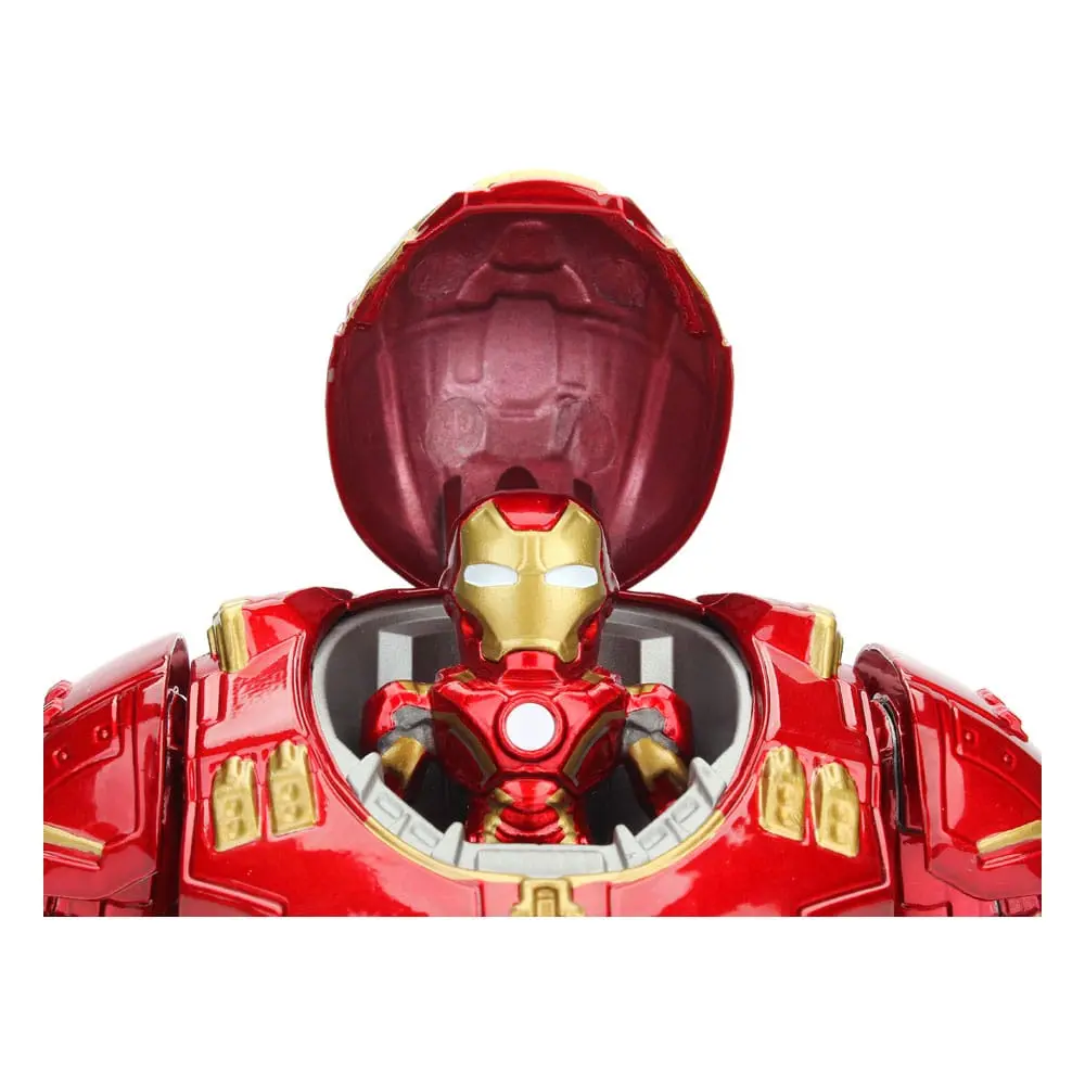 Marvel Metallfiguren Iron Man & Hulkbuster 5-15 cm Produktfoto