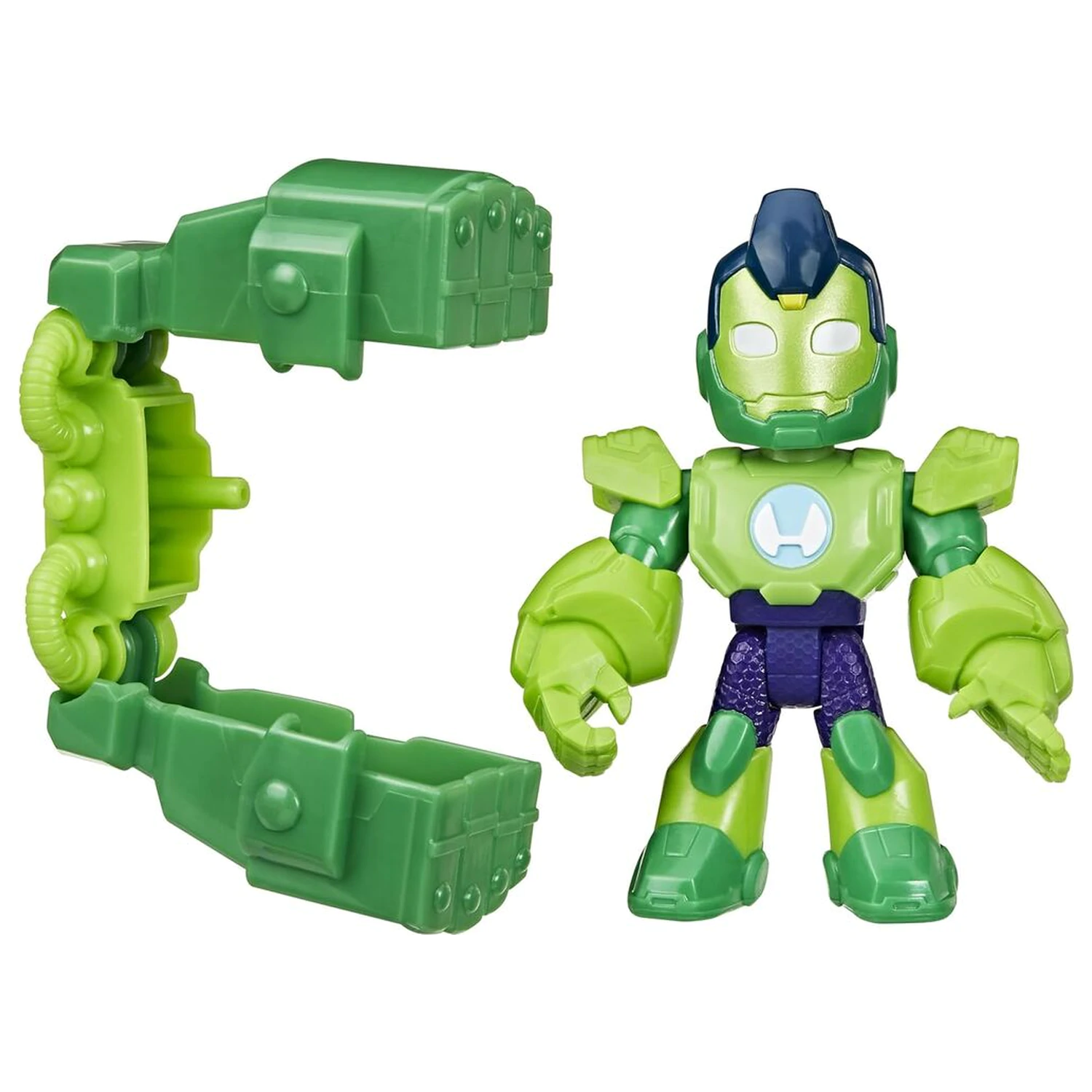 Marvel Iron Man And His Awesome Friends Iron Hulk Figur 7cm Produktfoto