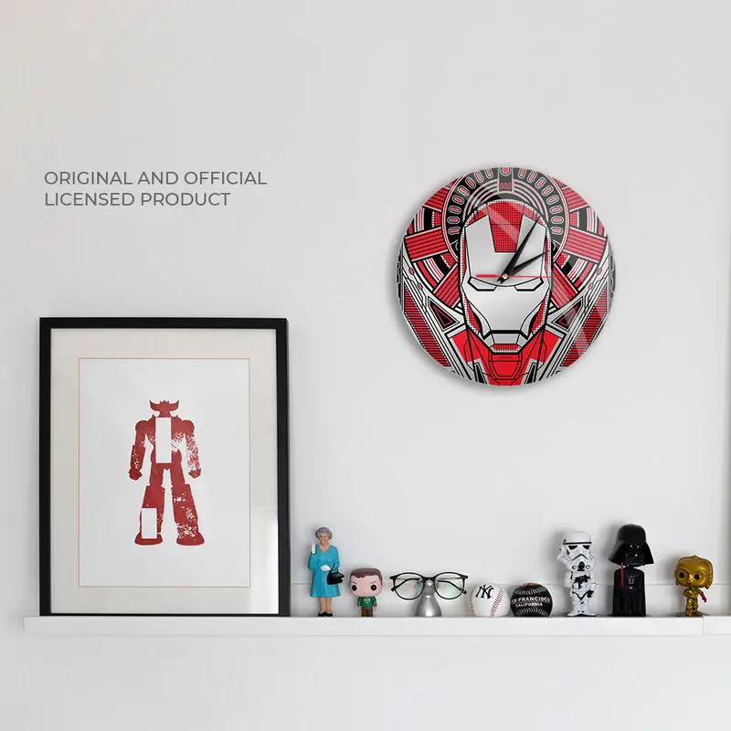 Marvel Iron Man Wanduhr Produktfoto