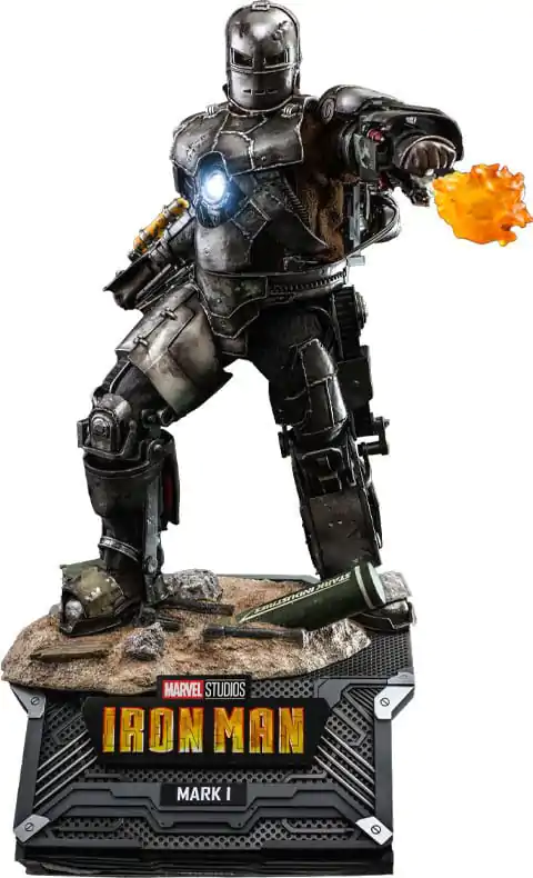 Marvel: Iron Man - Iron Man Mark I Figur Exclusive Version 1:6 Scale termékfotó