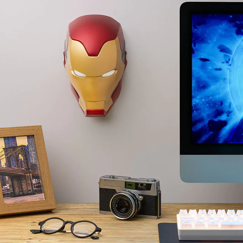 Marvel: Iron Man Mask Lampe Produktfoto